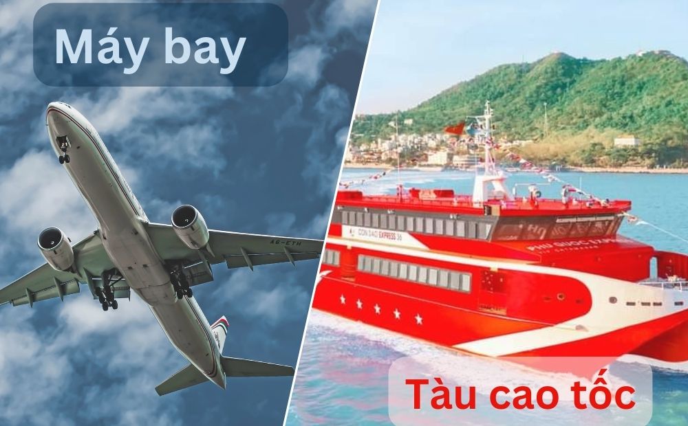 lựa chọn máy bay hay tàu cao tốc khi đi du lịch Côn Đảo