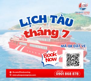 lịch tàu tháng 7 phú quốc express