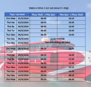 lịch tàu tuyến phan thiết-phú quý tháng 9-2024