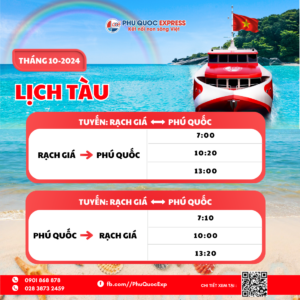 lịch tàu phú quốc tháng 10-2024