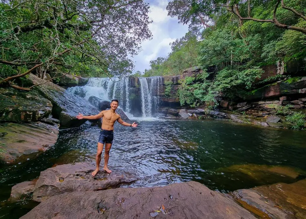 Vườn quốc gia Phú Quốc còn hấp dẫn du khách trekking bởi những con suối và ngọn thác trứ danh.