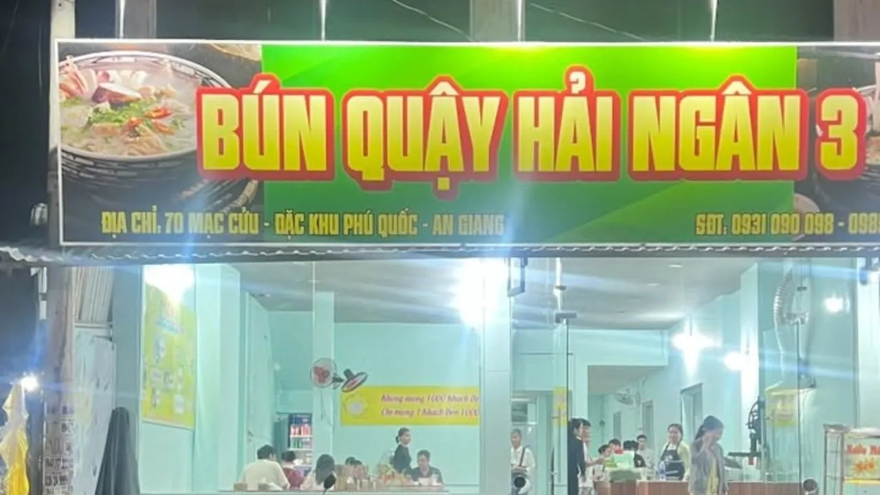 Bún quậy Hải Ngân Phú Quốc