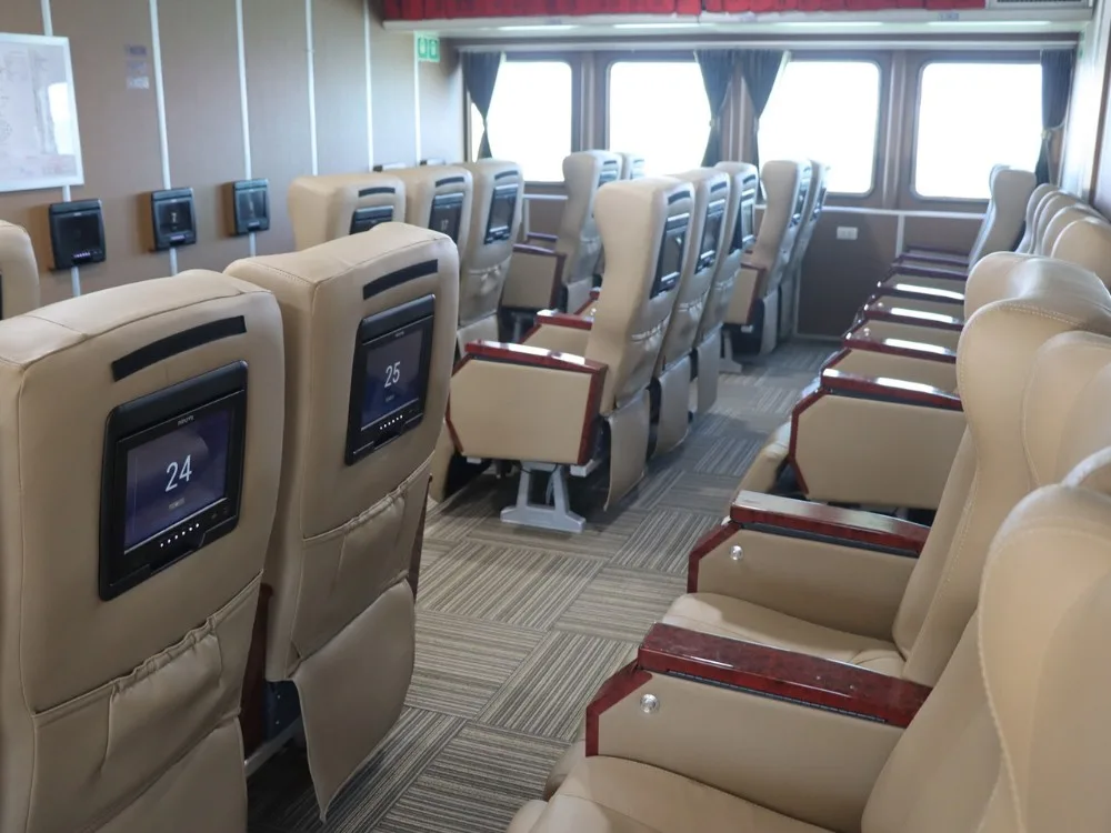 VIP seats on Phu Quoc Express speedboat