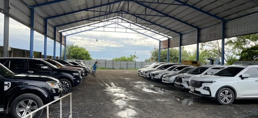 Port parking lot Trần Đề