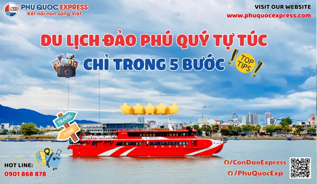 ធ្វើដំណើរទៅកោះ Phu Quy ដោយខ្លួនឯង។