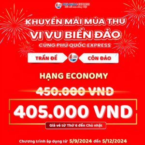 기차표 Tran De-Con Dao 노선