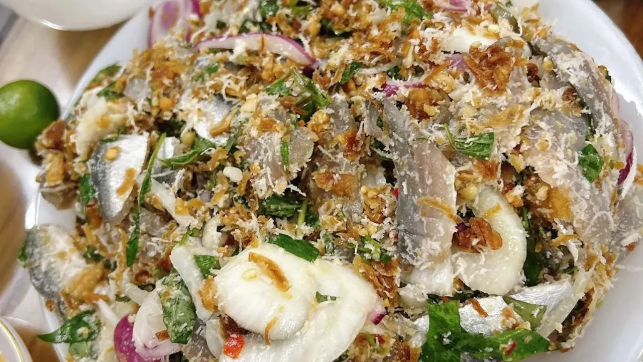 Gỏi cá trích Phú Quốc