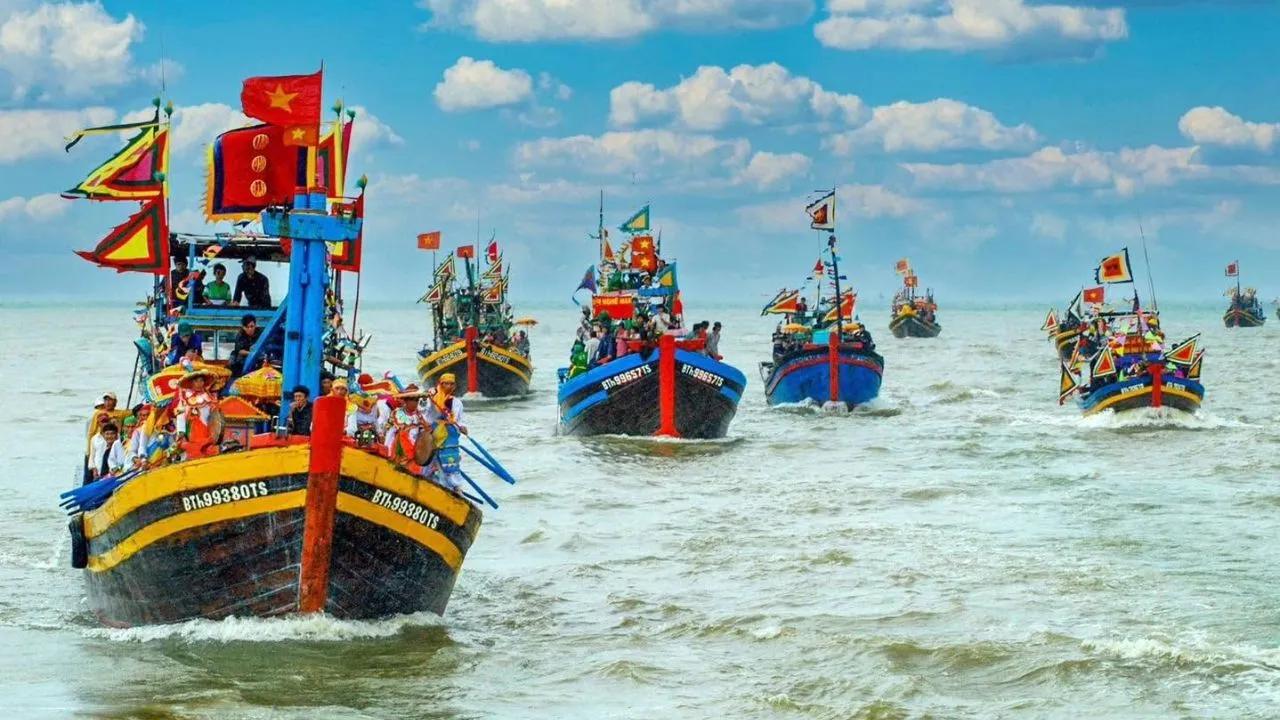 Lễ Cầu Ngư ở Vạn An Thạnh
