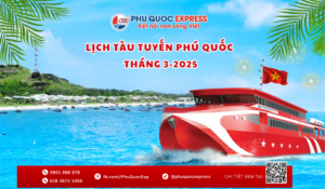2025年3月Phú Quốc号列车时刻表