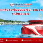 Vung Tau-Con Dao train schedule March 2025
