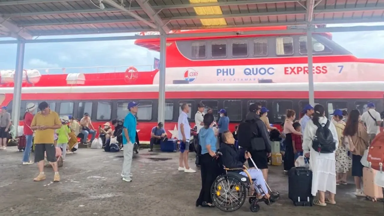 Đi tàu cao tốc Phú Quốc Express đến Phú Quốc