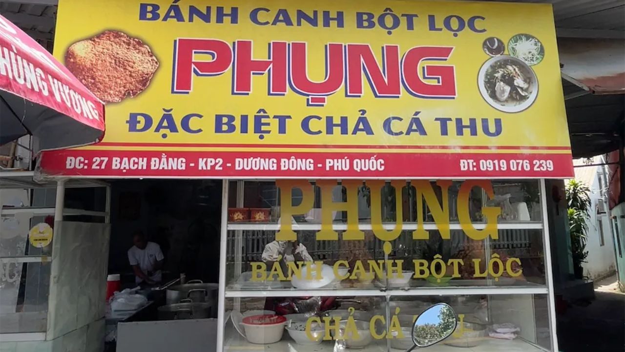 Bánh canh chả cá Phụng Phú Quốc