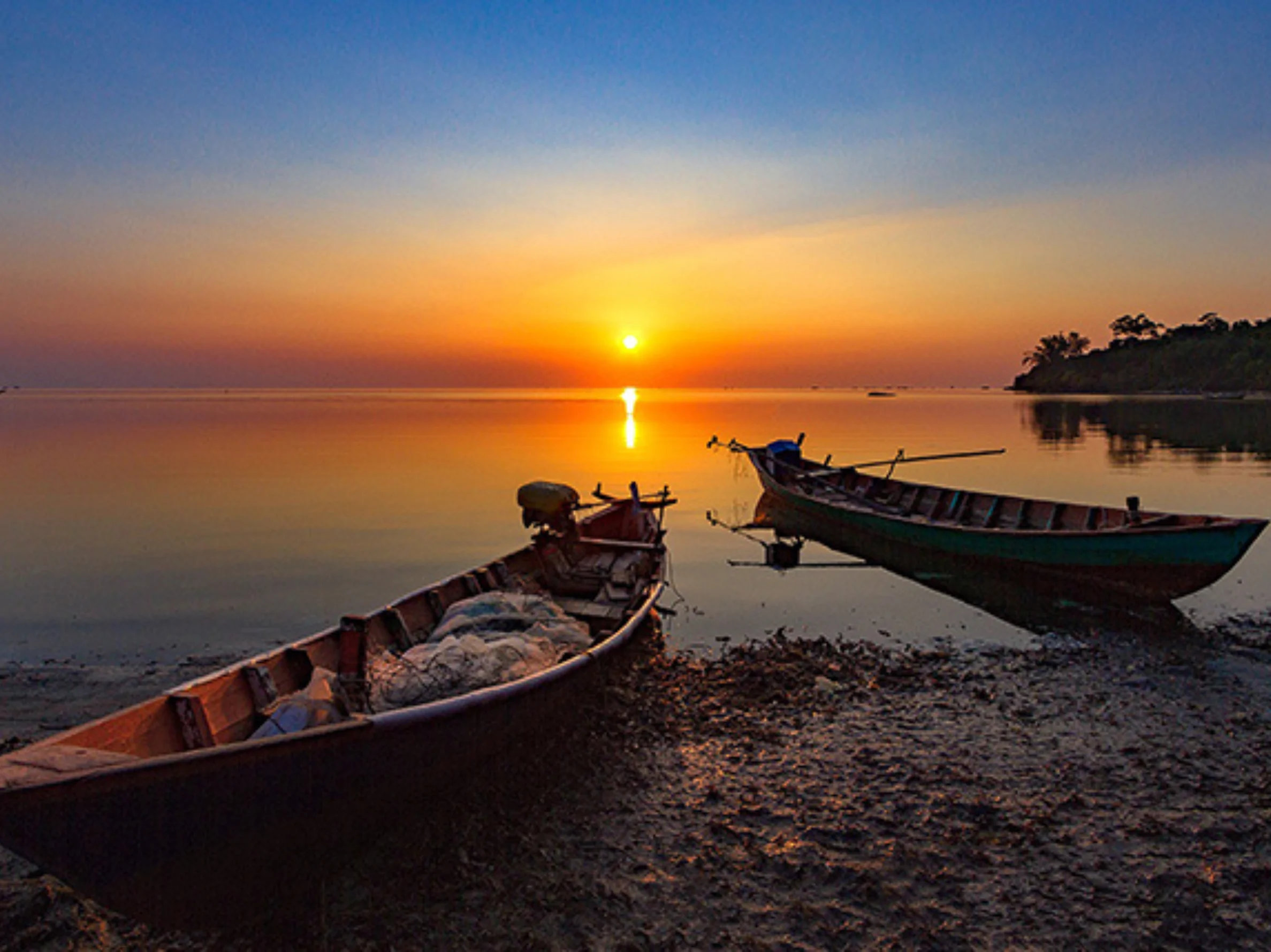 A serene, pristine wilderness rarely found in commercially-run tourist destinations