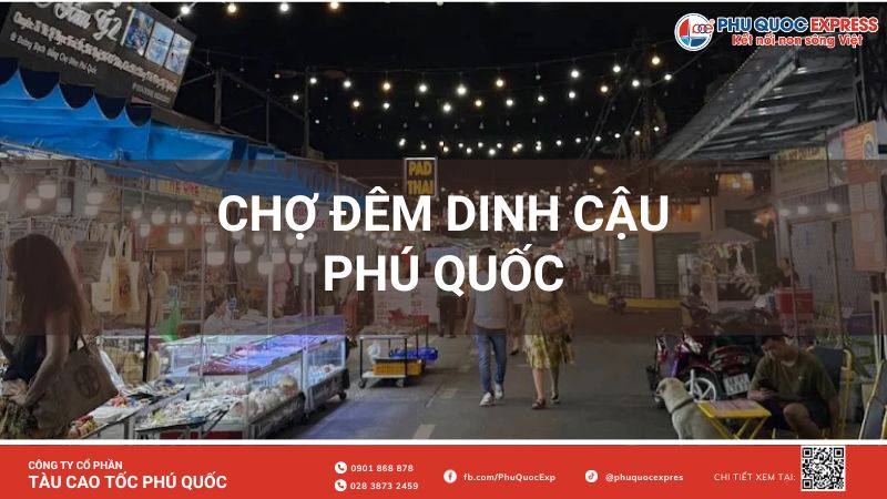 Chợ đêm Dinh Cậu Phú Quốc