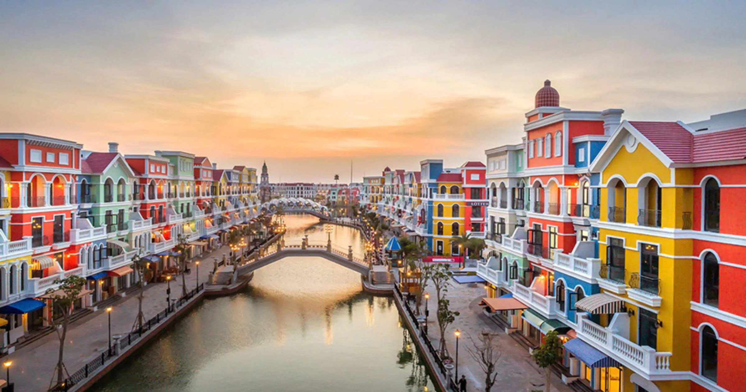 Grand World Phú Quốc at Sunset