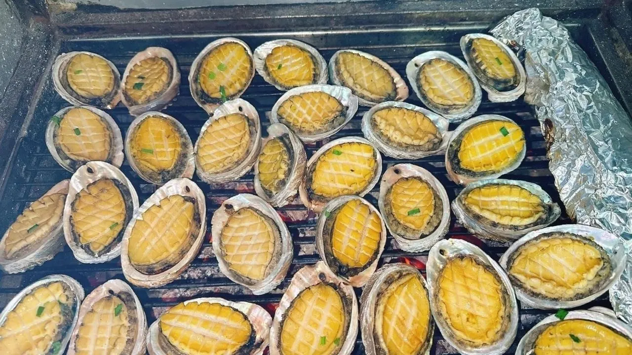 Bào ngư nướng