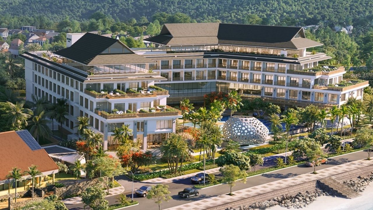 Không gian nghỉ dưỡng yên bình gần Bãi Lò Vôi