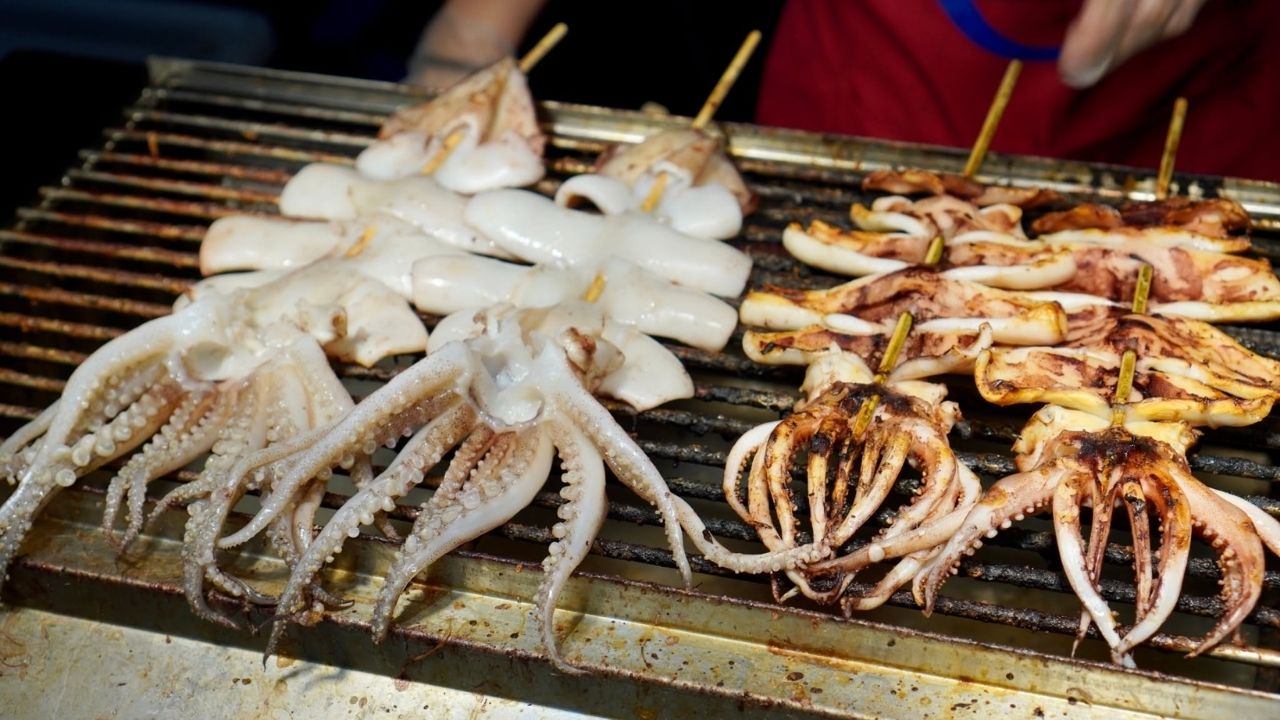 Mực nướng