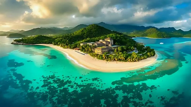 Các khu du lịch trên bãi biển Côn Đảo