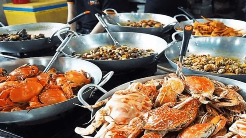 Các món hải sản chế biến tại Côn Đảo