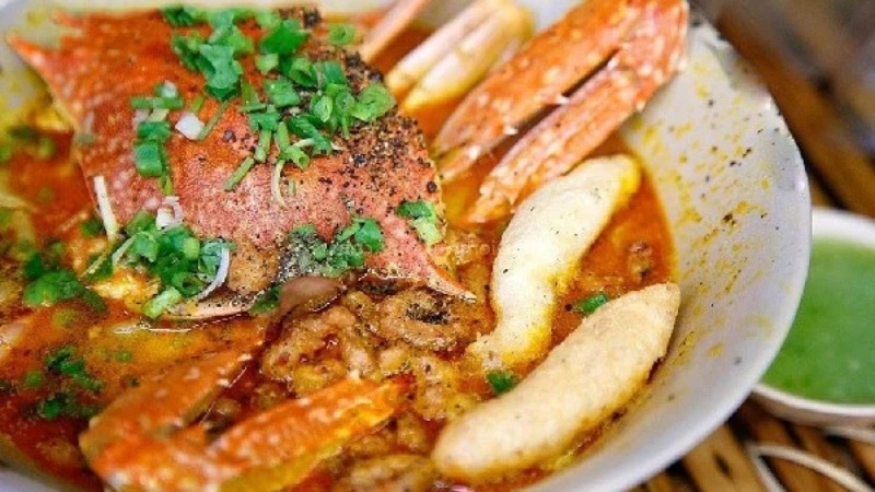 Crab noodle soup Phú Quốc
