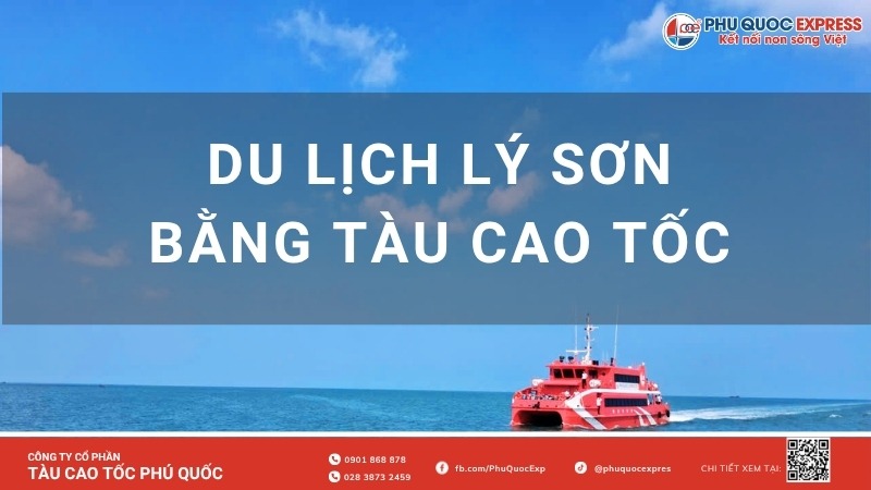 High-speed train travel experience Lý Sơn