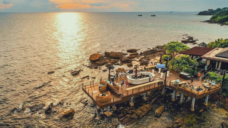 Rock Sunset Island Bar Café Phú Quốc