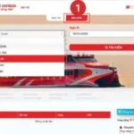 Select your intended train route Phú Quốc Express