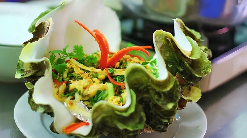 Ốc tượng Lý Sơn khổng lồ