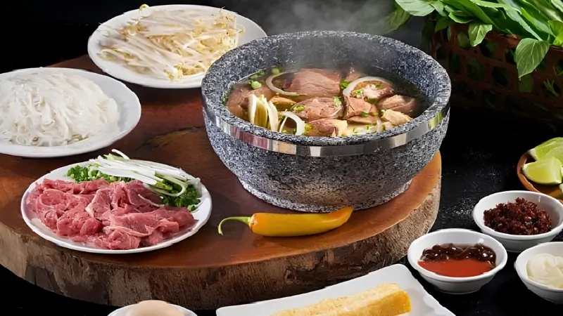 Phở dê bát đá Dũng Mập Côn Đảo
