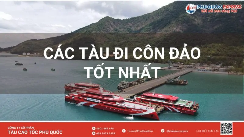 Các tàu đi Côn Đảo tốt nhất