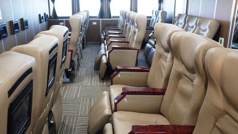Ghế VIP tàu Côn Đảo Express 36