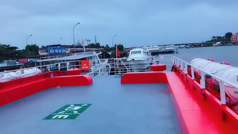 Boong tàu Phú Quốc Express 7