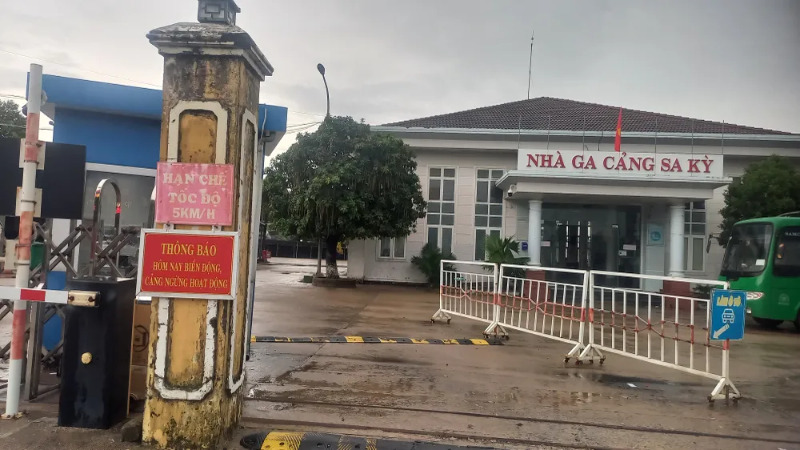 Cổng chờ Cảng Sa Kỳ