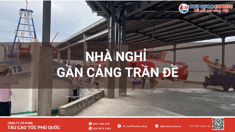 Nhà nghỉ gần cảng Trần Đề - Sóc Trăng