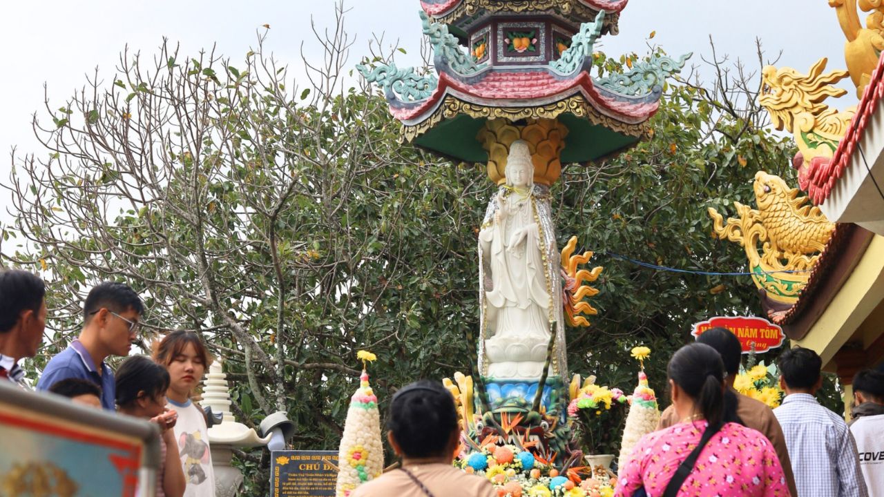 Không gian linh thiêng tại lễ hội Dinh Cậu Phú Quốc