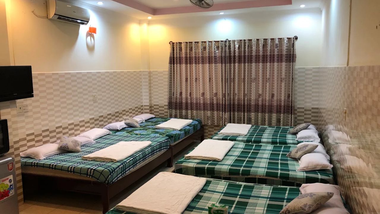 Quầy lễ tân tại nhà nghỉ Bảo Châu Hà Tiên