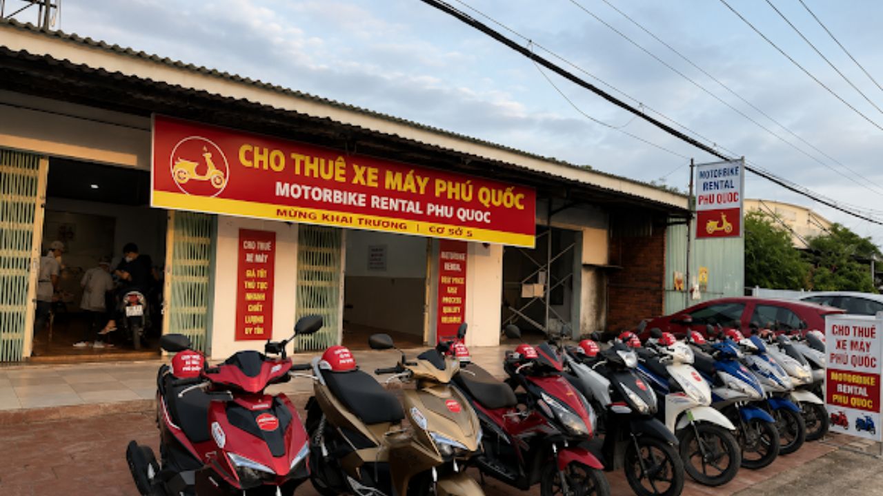 Thuê xe máy giao nhận tại cảng Bãi Vòng