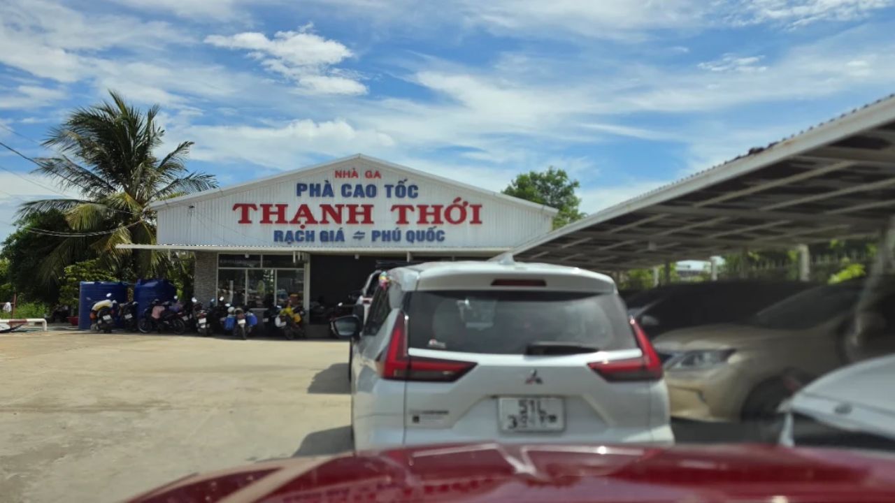 Bến phà cao tốc Thạnh Thới đi Phú Quốc
