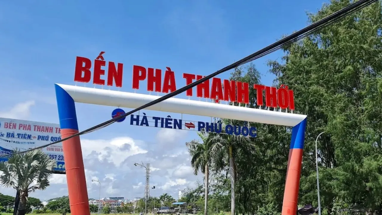 Thạnh Thới ferry pier, Hà Tiên going Phú Quốc