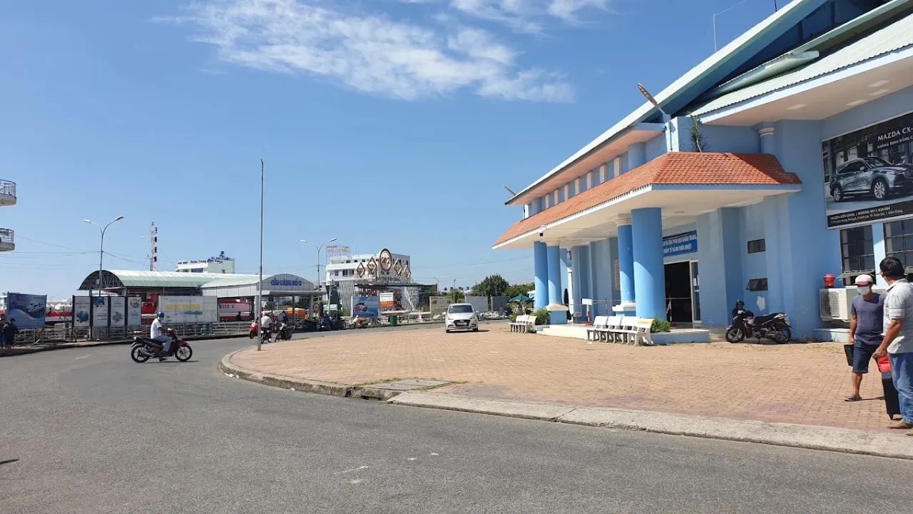 Bến tàu cao tốc Rạch Giá ở đường Nguyễn Công Trứ