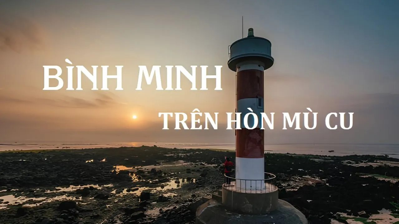 Bình minh trên hòn Mù Cu
