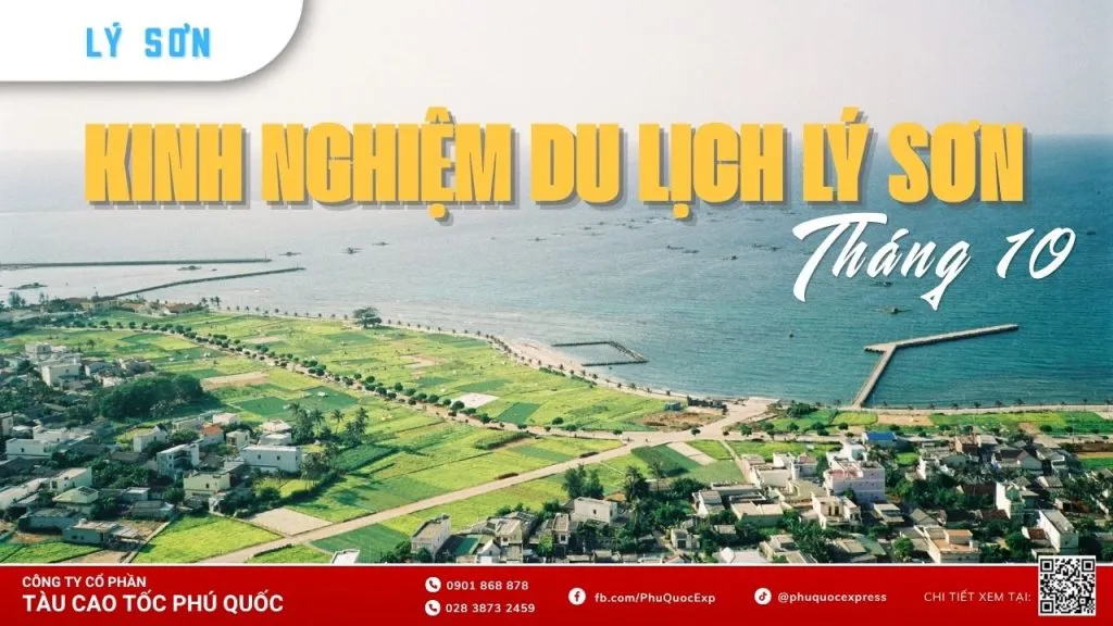 Du lịch Lý Sơn tháng 10