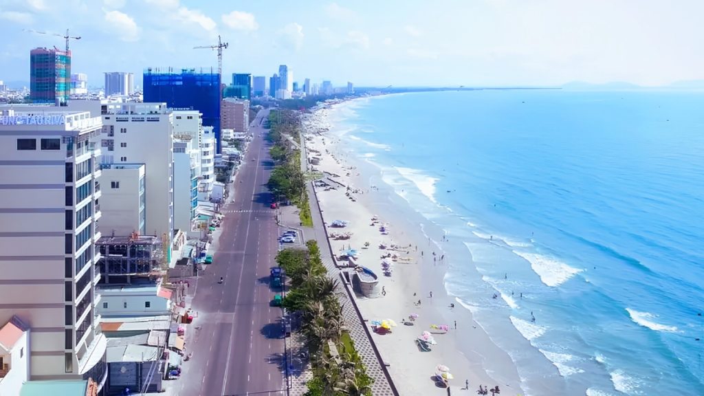 Phòng nghỉ view biển tại Khách sạn Vũng Tàu Riva trên đường Thùy Vân.