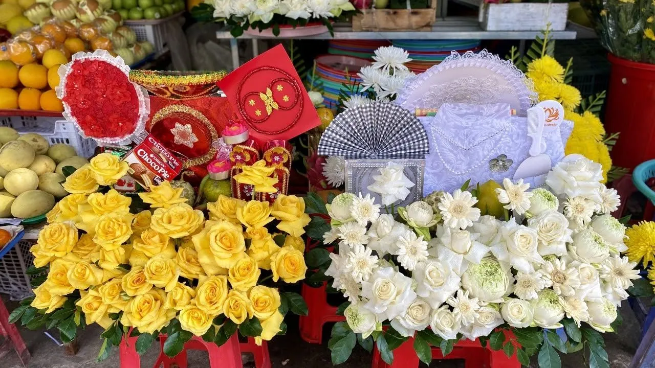 Combo 2 mâm: mâm Cô Sáu và mâm Đài tưởng niệm