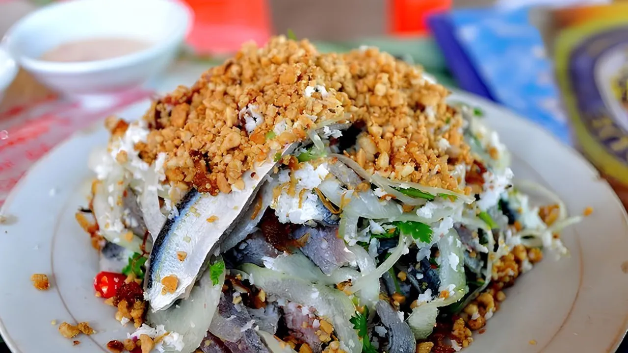 Gỏi cá trích