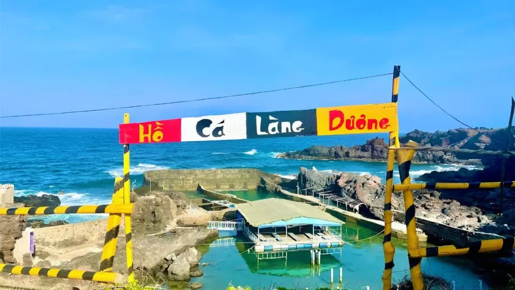 Hồ cá Làng Dương đảo Phú Quý